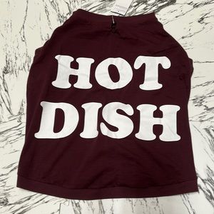 Old Navy Pet T-shirt- Maroon- XL